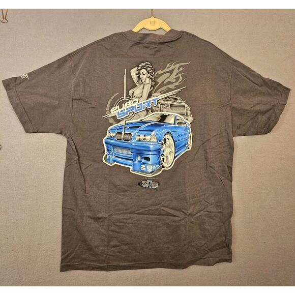 Vintage "Euro Sport” Zum Speed Girl 2001 Olaes Ent / ODM T-Shirt New XL - Picture 3 of 9